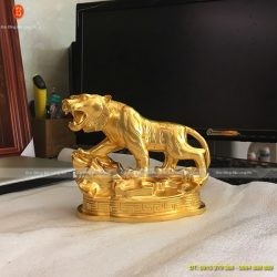 Con hổ dát vàng - Đồ Đồng Bảo Long - Công Ty TNHH Đồng Mỹ Nghệ Bảo Long